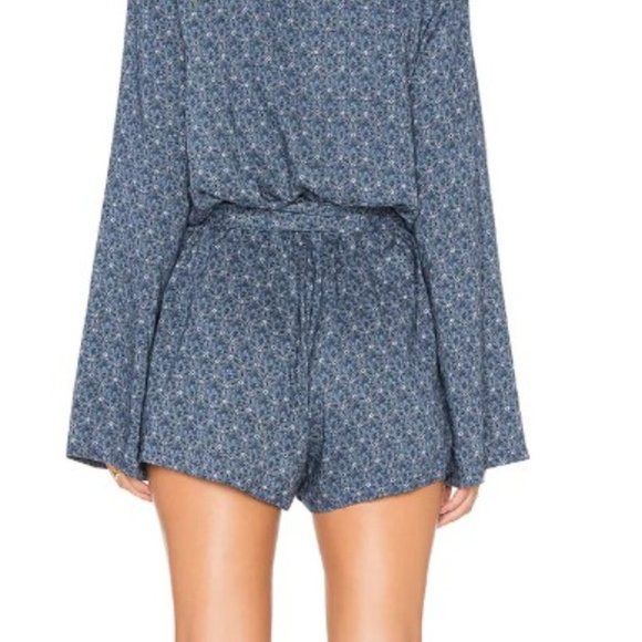 Sanctuary Blue Naomi Romper - Picture 8 of 8